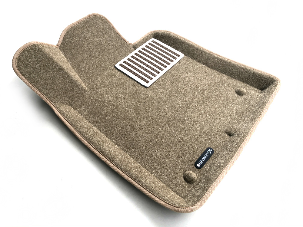 Коврики салона текст. 3D euro-std KIA Optima (2016-) /HYUNDAI Sonata (2017-) (БЕЖ) (EM3D) NP1